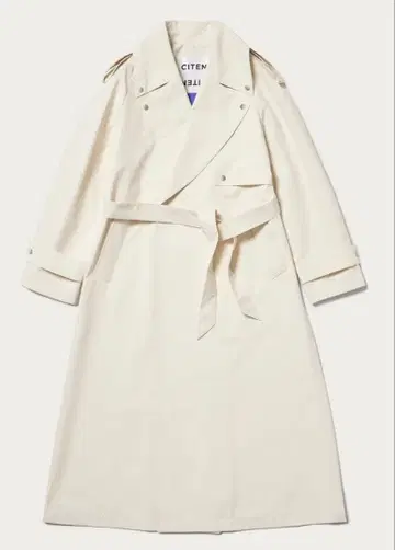 UNITED ARROWS 아이보리 트렌치코트 CITEN