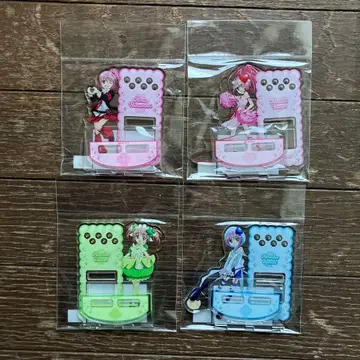 수호캐릭터 로드 로 복권 아크릴 스탠드 히나모리 아무 4세트