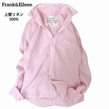 미사용급 프랭크&아이린 발리 S 린넨 핑크 슈퍼100's