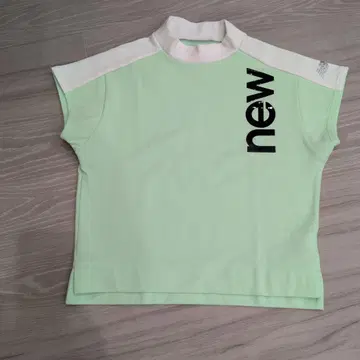 뉴발란스 골프 셔츠 사이즈 0 민트 그린