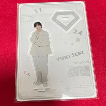 [ 미사용 ] 컬러풀 다이아몬드 아크릴 스탠드 세키 유키 JUNON 복권