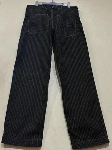 샷 신치 벨트 농구화 워크 데님 팬츠 유니온 티켓 블랙 36