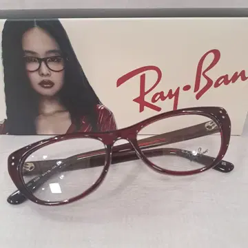 레이밴 안경 RX5449D 블랙핑크 제니 착용 모델