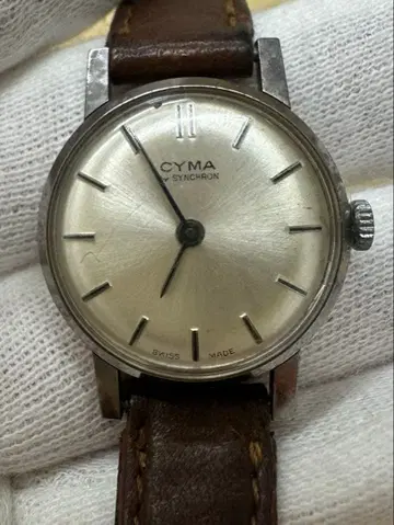 CYMA 빈티지 시계 수동 와인딩