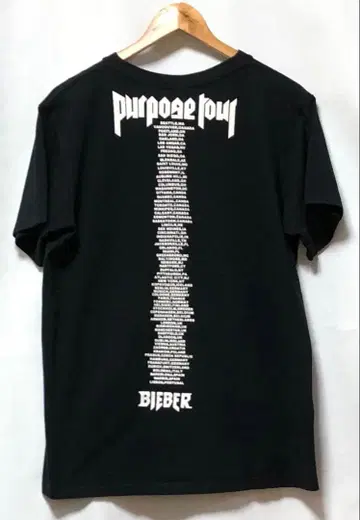 저스틴 비버 Hey Big 월드 투어 스태프 STAFF T