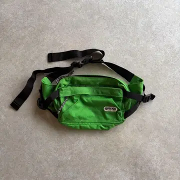 OUTDOOR 허리 백 파우치 y2k 라이트 그린