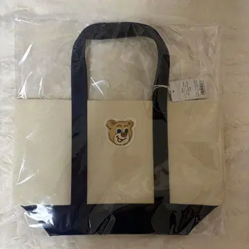 러브러리 바이 페이러 올드 테디 와펜 토트백 L 아이보리