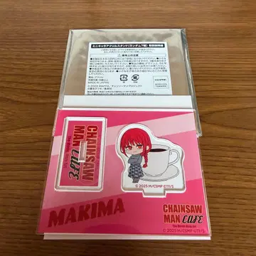 체인소 맨 콜라보 카페 아크릴 스탠드 마키마