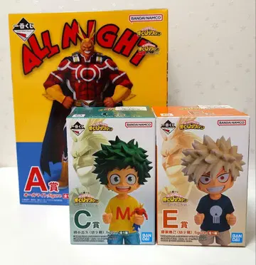 나의 히어로 아카데미아 제일복권 두 사람의 동경 A상 C상 E상 피규어