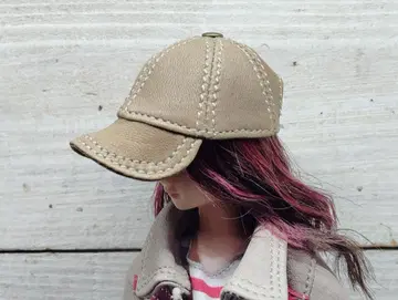 천연 가죽 캡 리카짱 제니 시온 바비 1/6