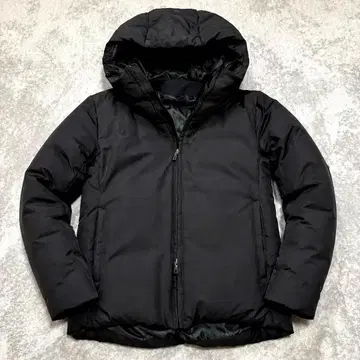 ATTACHMENT 다운 자켓 후드 블랙 S 새상품급