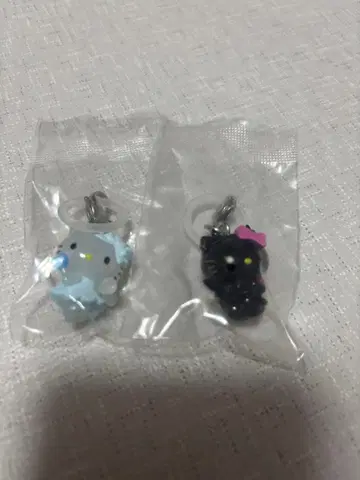 헬로키티 메지루시 액세서리 2개 세트