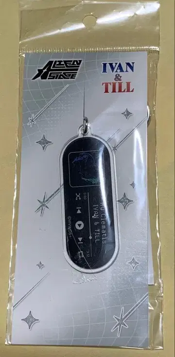 에이리언 스테이지 음악 플레이어풍 아크릴 키링 이반 틸