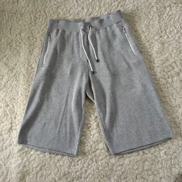 RUNELLO CUCINELLI 그레이 하프 팬츠