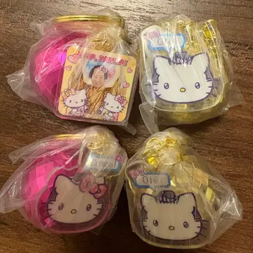 마츠켄 삼바 x 헬로키티 미러볼 포함 키링