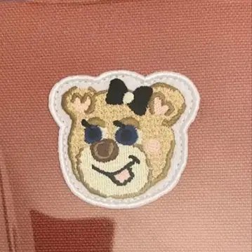 페이러 올드 테디 와펜 토트백 핑크 LL