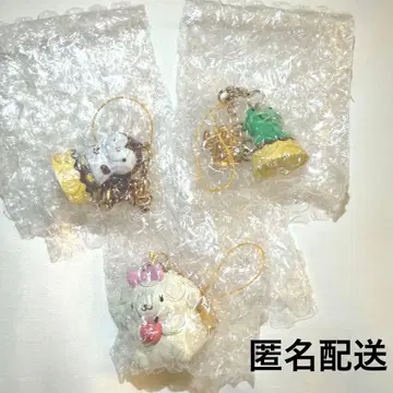 산리오 폼폼푸딩 시크릿 스트랩 마카롱 민트 휘핑