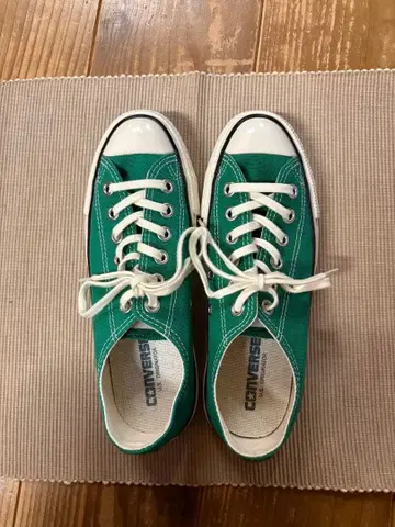 CONVERSE ALL STAR 그린 스니커즈