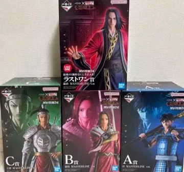 제일복권 춘추전국 대전 킹덤 피규어 4종 세트 5