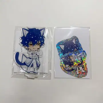 사자나미 쥰 난자타운 아크릴 스탠드 스티커