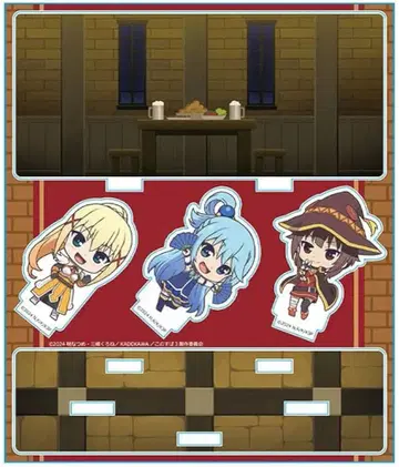 이 멋진 세계에 축복을! 아크릴 스탠드 피규어 다크니스 아쿠아 메구밍