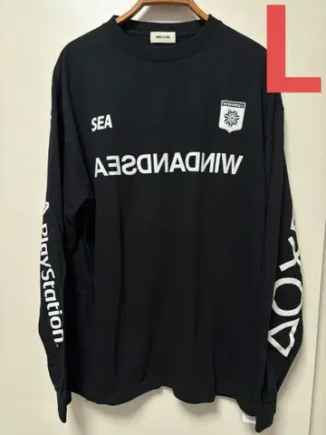 PLAYSTATION x WDS L/S TEE wind and sea