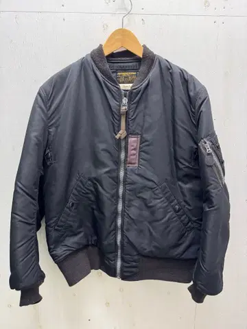 Buzz Ricksons 버즈 릭슨 블랙 MA-1 플라이트 자켓