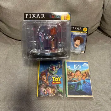 Happy 복권 PIXAR 2026 피규어 & 마그넷 & 엽서 세트