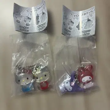 산리오 캐릭터즈 나카요시 드롭 참 2점