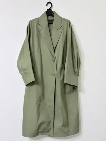 Aga 그린 코트 코튼 100%