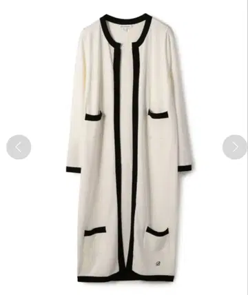 MADISONBLUE 노카라 롱 니트 가디건 얇은 소재 봄/여름