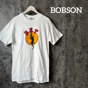 624 BOBSON 밥슨 헤비 웨이트 코튼 T셔츠 도마뱀