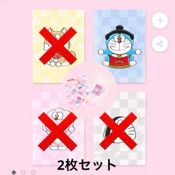 100% 도라에몽 & 프렌즈전 홍콩 한정판 클리어 파일