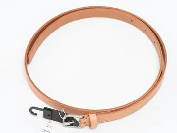 UNIQLO U 내로우 롱 가죽 벨트 L 내추럴