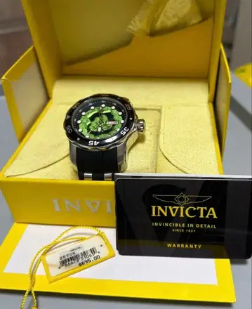 [정크제품] INVICTA 손목시계 MARVEL 헐크