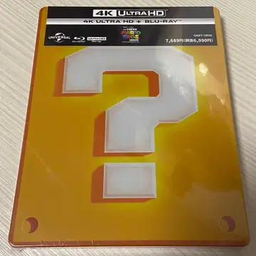 더 슈퍼 마리오 브라더스 무비 스틸북 4K UHD + 블루레이