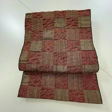 나고야 오비 오비 이치마츠 문양 직조 무늬 캐주얼 0416-1-H