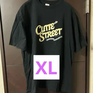 cutie street 큐스토 T셔츠 블랙 XL사이즈