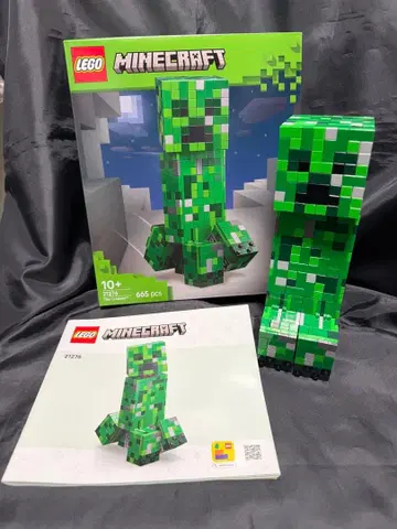 레고 21276 마인크래프트 크리퍼 완성품