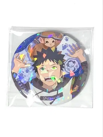 NARUTO 홀로그램 캔뱃지 우치하 오비토