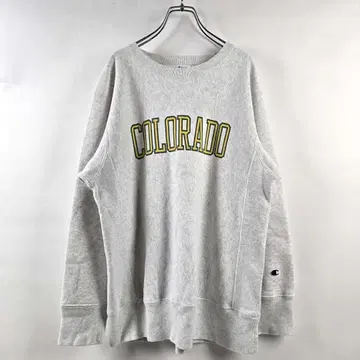 챔피온 리버스 위브 청단택 복각 칼리지 맨투맨 L 오트밀