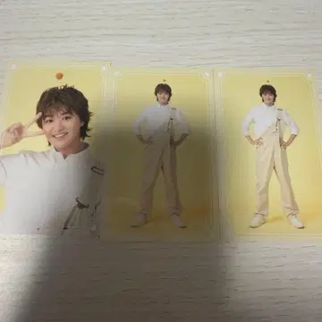 우주인의 행복론 우주해피 오쿠라 타카토 트레이딩 카드 3장 세트