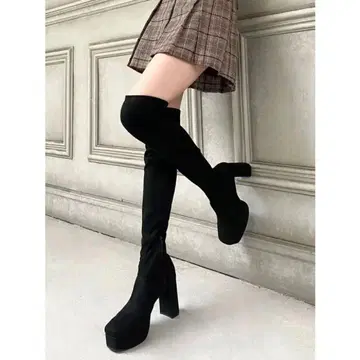 RESEXXY 스트레치 니하이 부츠