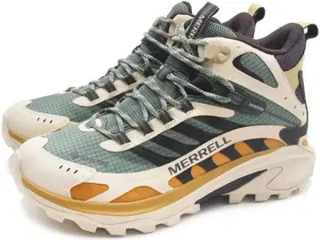MERRELL 등산화 그린/베이지 MID 27cm