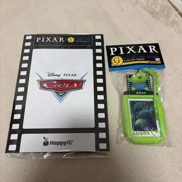 [새상품] Happy 복권 PIXAR 카즈/그린멘 카드 홀더 세트