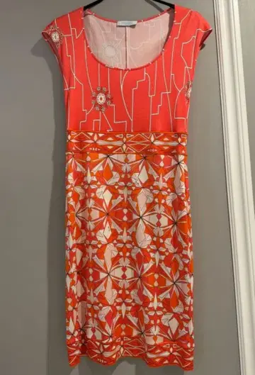 Emilio Pucci 에밀리오 푸치 실크 원피스 36 새상품급