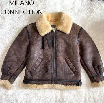 [ MILANO CONNECTION ] 플라이트 자켓 B-3 양가죽 L