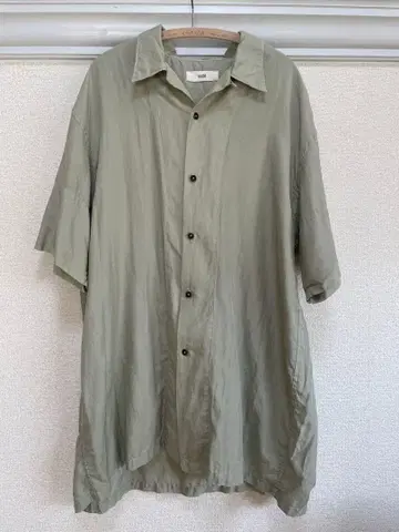 unfil WOSP-UM126 반팔 셔츠 올리브 그린