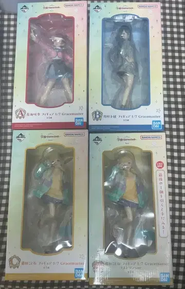 학마스 제일복권 피규어 하나미 사키, 츠키무라 테마리, 후지타 코토네