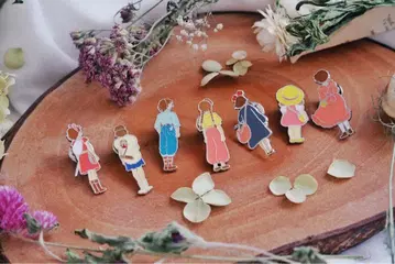 지브리 히로인 핀즈 컬렉션 묶음 판매 (시크릿 포함)